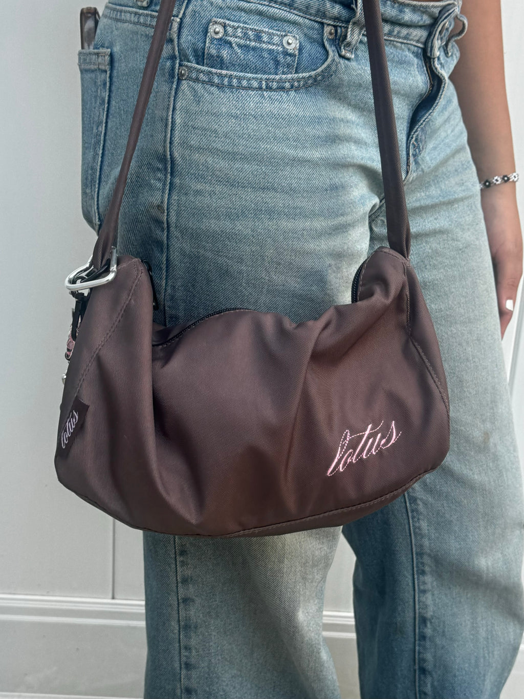 Lotus shoulder bag